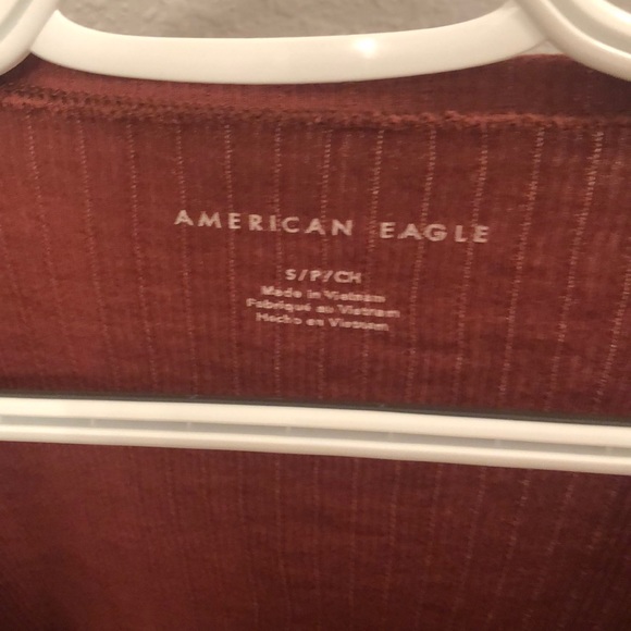 Tan American Eagle Long Sleeve - Picture 2 of 3